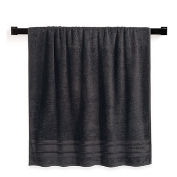 Toalha Banhão Trussardi Lecce Barra Bordada 100% Algodão Fio Penteado - Gramatura 500g/m²