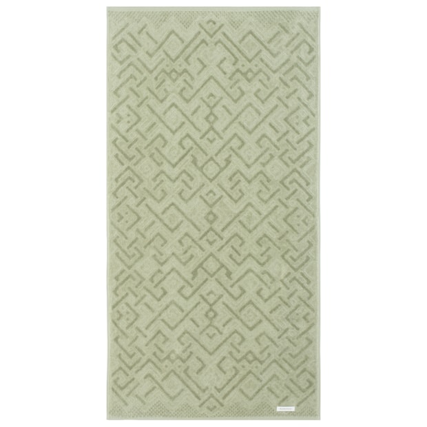 Toalha de Banho Buddemeyer Geo Jacquard Aveludada 100% Algodão - Gramatura: 420 g/m²
