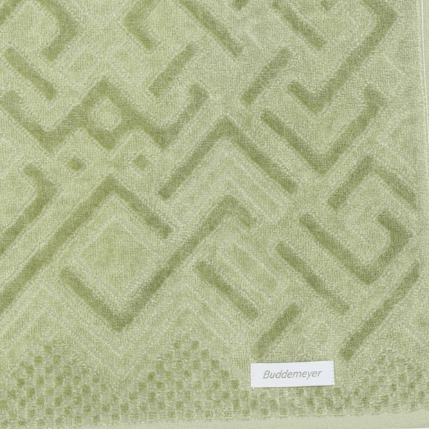 Toalha de Banho Buddemeyer Geo Jacquard Aveludada 100% Algodão - Gramatura: 420 g/m²