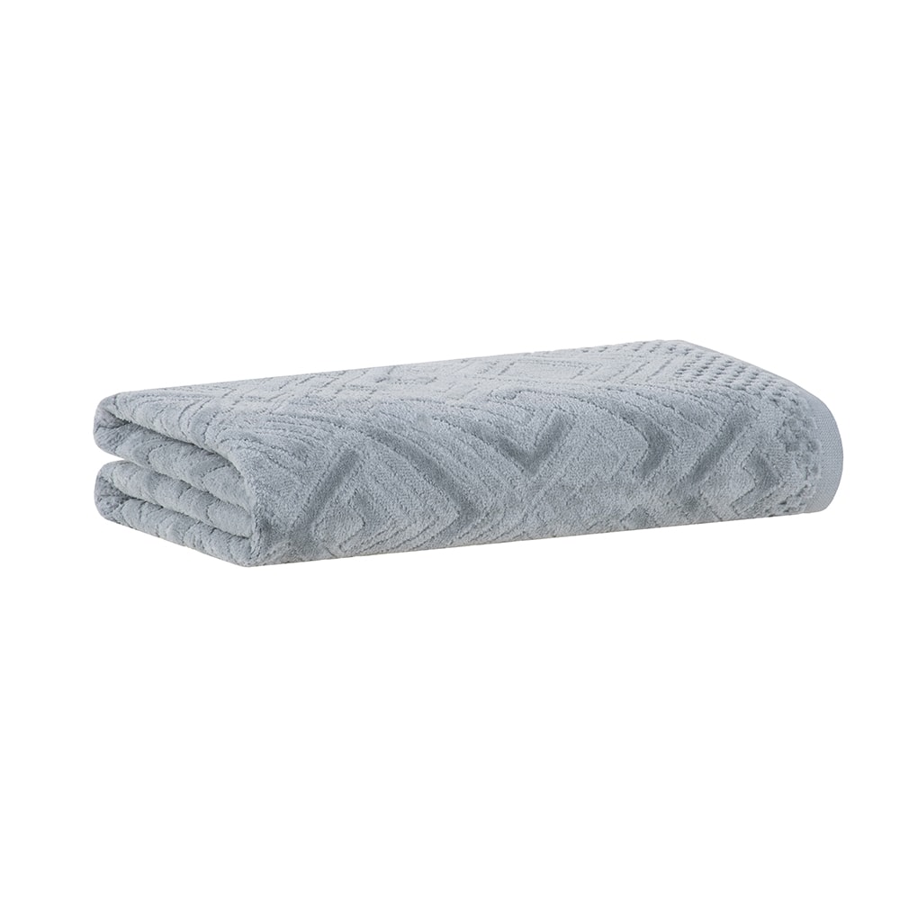 Toalha de Banho Buddemeyer Geo Jacquard Aveludada 100% Algodão - Gramatura: 420 g/m²