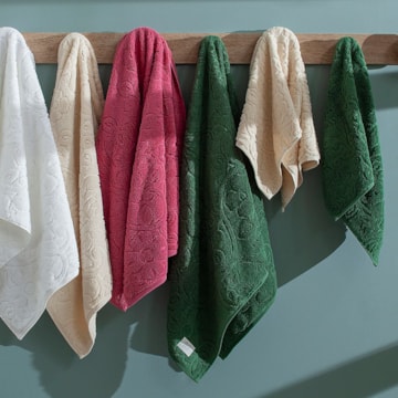 Toalha de Banho Buddemeyer Jade Air Jacquard 100% Algodão - Gramatura: 420g/m²