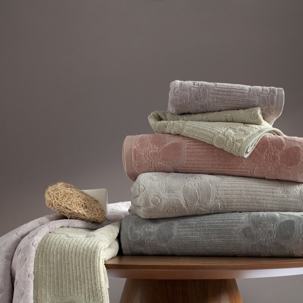 Toalha de Banho Buddemeyer Lollipop Jacquard Aveludada 100% Algodão - Gramatura: 440 g/m²