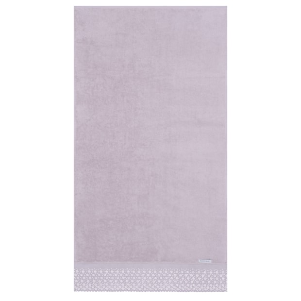 Toalha de Banho Buddemeyer Lovely 100% Algodão c/ Renda Bordada - Gramatura: 450g/m²
