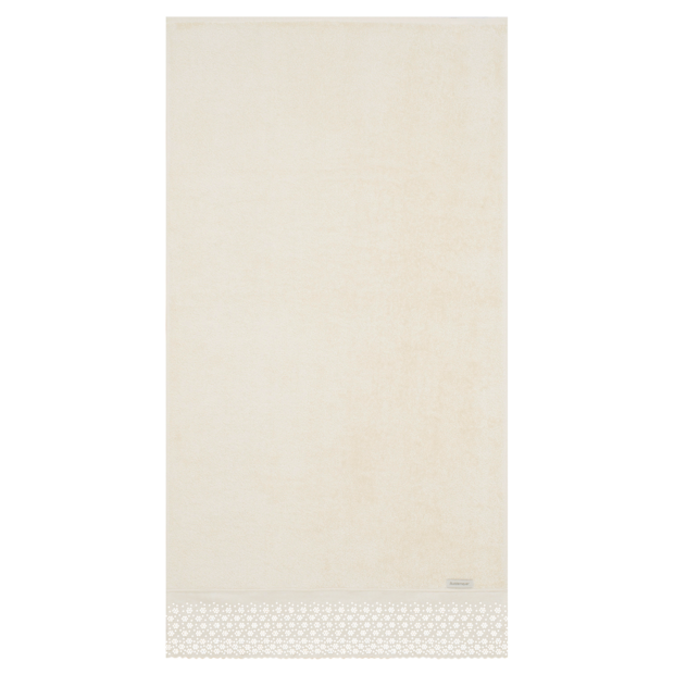 Toalha de Banho Buddemeyer Lovely 100% Algodão c/ Renda Bordada - Gramatura: 450g/m²