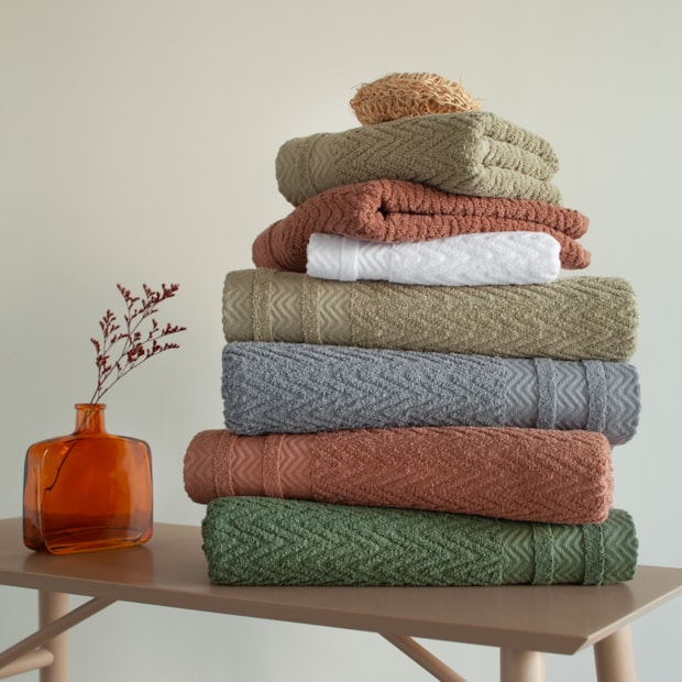 Toalha de Banho Buddemeyer Soul Jacquard Extra Soft 100% Algodão Fio Penteado - Gramatura: 410g/m²