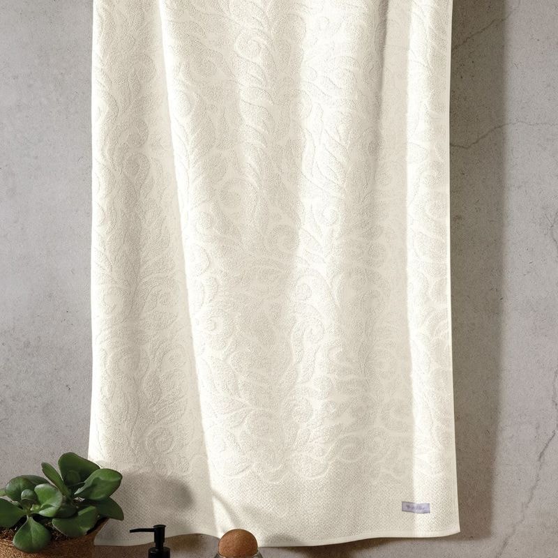 Toalha de Banho Dohler Jacquard Cristal FJ-7336 100% Algodão - Gramatu