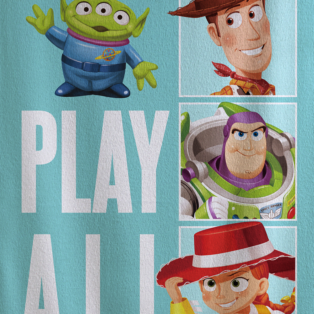 Toalha de Banho Infantil Dohler Toy Story Play All Day Aveludada 100% Algodão - Gramatura: 320g/m²