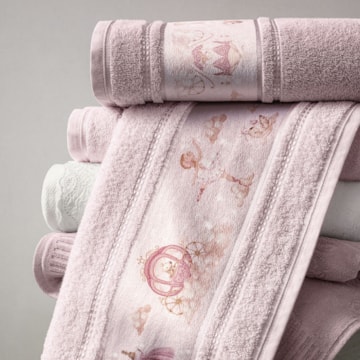 Toalha de Banho Infantil Karsten Ballet - Gramatura: 380g/m²