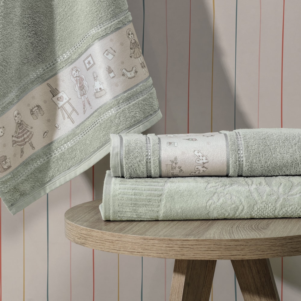 Toalha de Banho Infantil Karsten Bia - Gramatura: 380g/m²