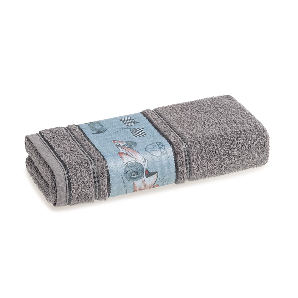 Toalha de Banho Infantil Karsten Corrida - Gramatura: 380g/m²