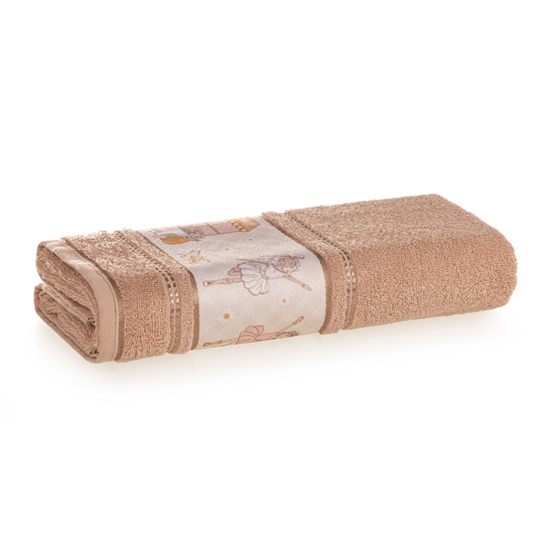 Toalha de Banho Infantil Karsten Daisy - Gramatura: 380g/m² Tamanho:Ba