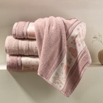 Toalha de Banho Infantil Karsten Emília - Gramatura: 380g/m²