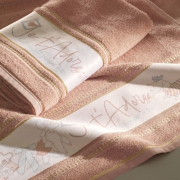 Toalha de Banho Infantil Karsten Jolie - Gramatura: 380g/m²