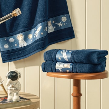 Toalha de Banho Infantil Karsten Lunar - Gramatura: 380g/m²