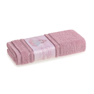Toalha de Banho Infantil Karsten Princesinha - Gramatura: 380g/m²