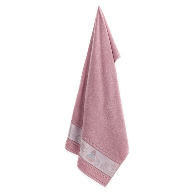 Toalha de Banho Infantil Karsten Princesinha - Gramatura: 380g/m²