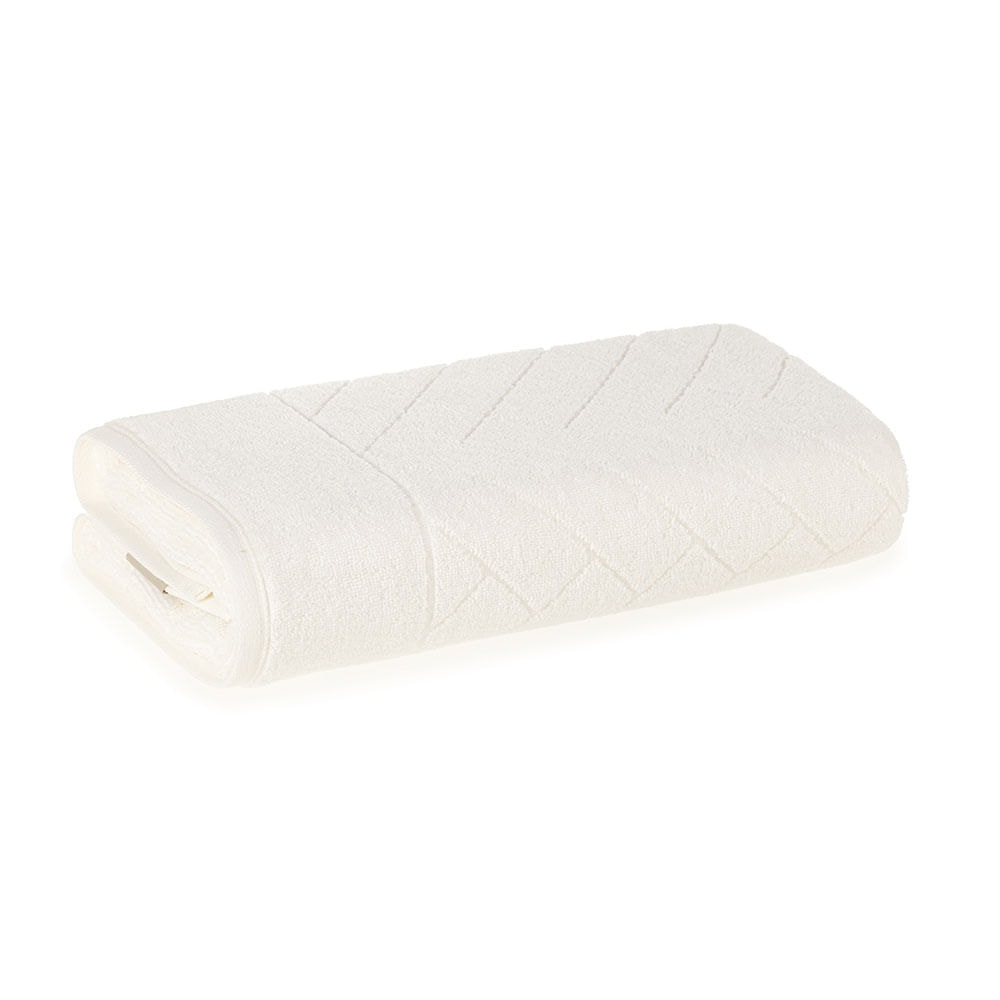Toalha de Banho Karsten Aspen 100% Algodão Fio Penteado Jacquard