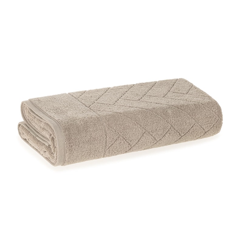 Toalha de Banho Karsten Aspen 100% Algodão Fio Penteado Jacquard