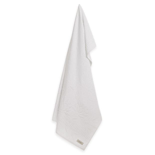 Toalha de Banho Karsten Lotus Jacquard Aveludada 100% Algodão - Gramatura: 440g/m²