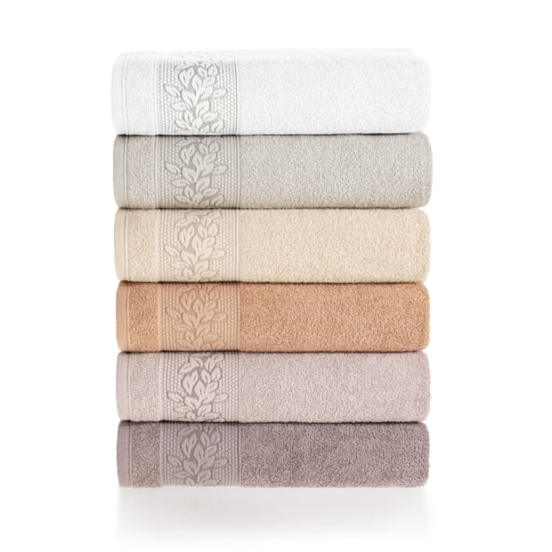 Toalha de Banho Karsten Provence Jacquard - Gramatura: 420g/m²
