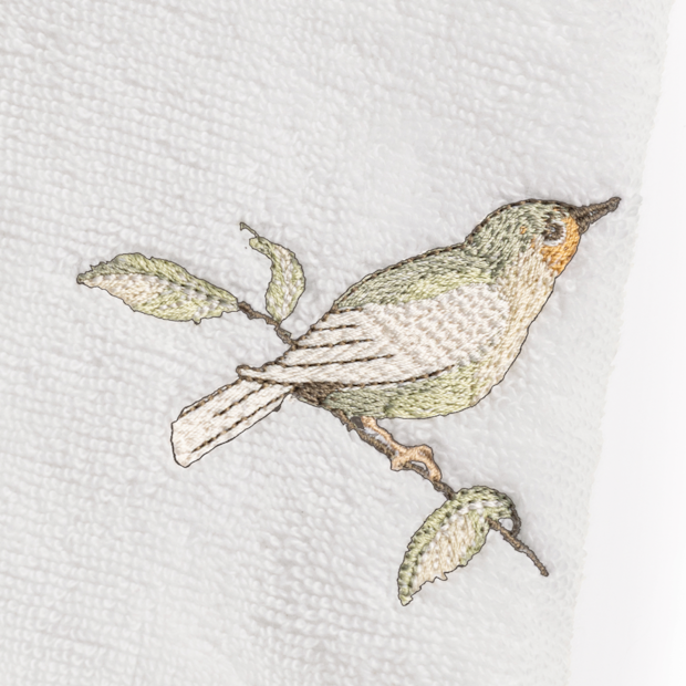 Toalha de Banho Karsten Ventura Bordada 100% Algodão - Gramatura: 500g/m²