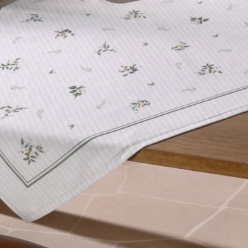 Toalha de Chá / Centro de Mesa Dohler Clean Amélia 78cm x 78cm