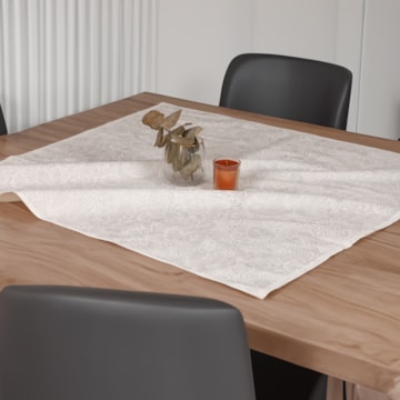 Toalha de Chá / Centro de Mesa Dohler Clean Athenas Edite 78cm x 78cm