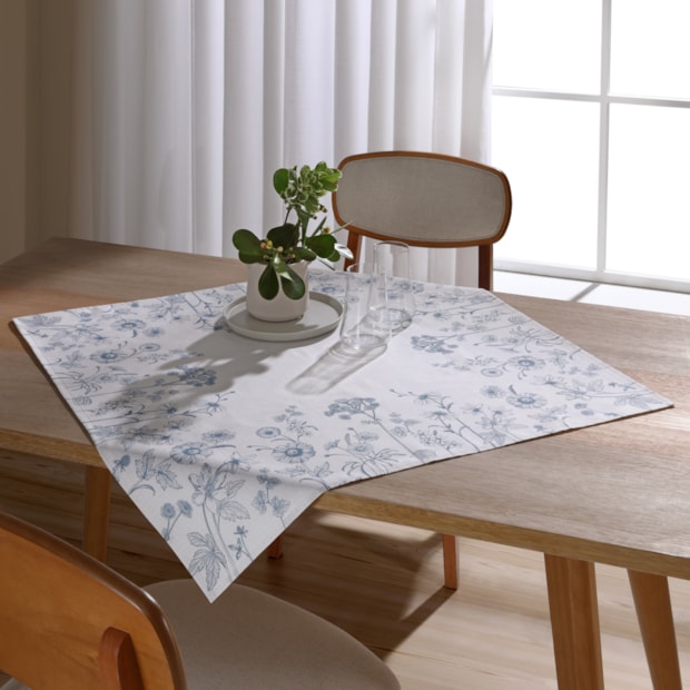 Toalha de Chá / Centro de Mesa Dohler Clean Ciana 78cm x 78cm