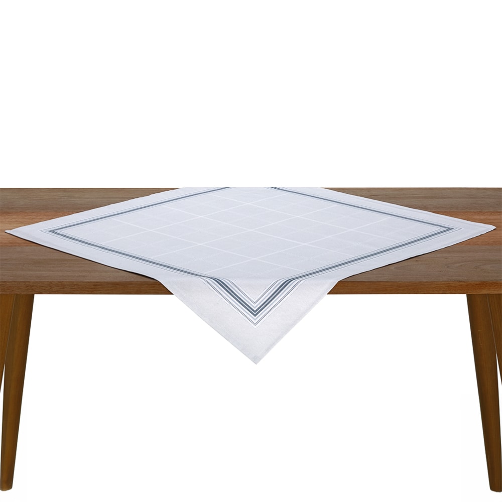 Toalha de Chá / Centro de Mesa Dohler Clean Ciel 78cm x 78cm