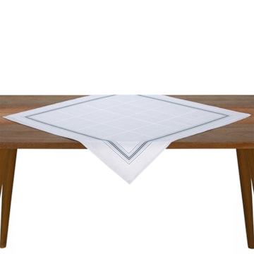 Toalha de Chá / Centro de Mesa Dohler Clean Ciel 78cm x 78cm