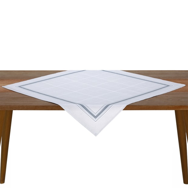 Toalha de Chá / Centro de Mesa Dohler Clean Ciel 78cm x 78cm
