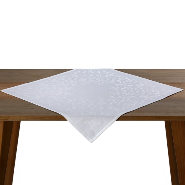 Toalha de Chá / Centro de Mesa Dohler Clean Jacquard Aurora 100% Algodão 74cm x 74cm