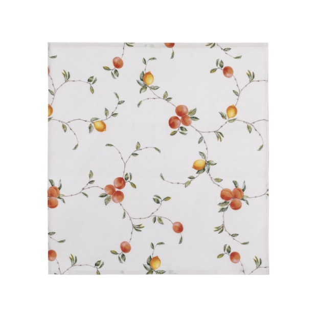Toalha de Chá / Centro de Mesa Dohler Clean Pêssegos 78cm x 78cm