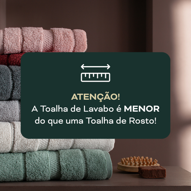 Toalha de Lavabo / Mão Buddemeyer Vision Air Cotton 100% Algodão - Gramatura: 470g/m²