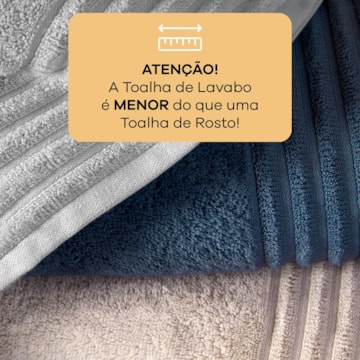 Toalha de Mão / Lavabo Trussardi Imperiale 100% Algodão - Gramatura: 540g/m²