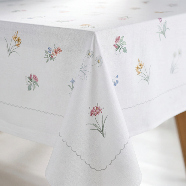 Toalha de Mesa Quadrada Dohler Clean Diana 4 Lugares 100% Algodão 1,60m x 1,60m