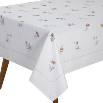 Toalha de Mesa Quadrada Dohler Clean Diana 8 Lugares 100% Algodão 2,00m x 2,00m