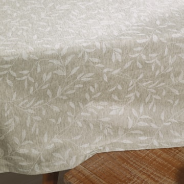Toalha de Mesa Quadrada Dohler Clean Linhares Pauline c/ Linho 8 Lugares 2,00m x 2,00m