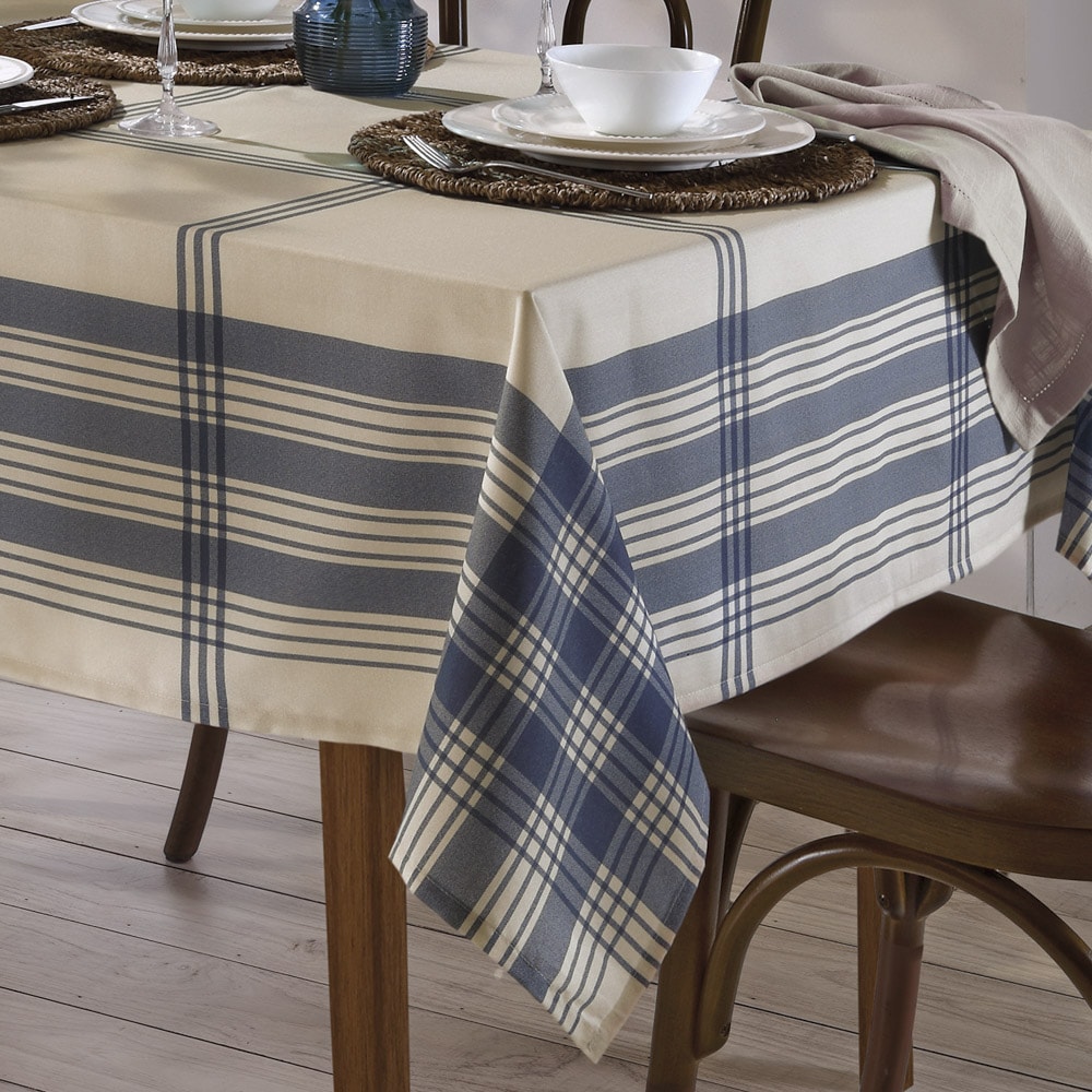 Toalha de Mesa Quadrada Dohler Clean Renova Estampado Digital Luna 8 Lugares 1,80m x 1,80m