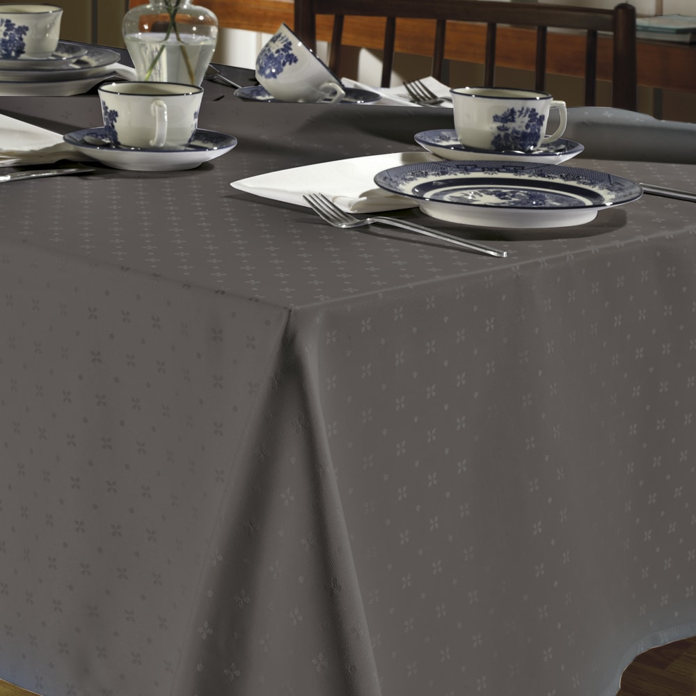 Toalha de Mesa Quadrada Dohler Jacquard Cindy 4 Lugares 1,40m x 1,40m