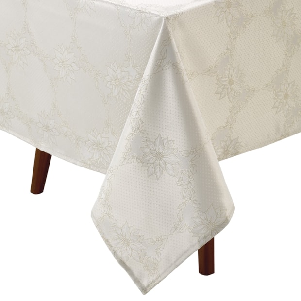 Toalha de Mesa Quadrada Dohler Lumina II TJ-4885 4 Lugares 1,60m x 1,60m