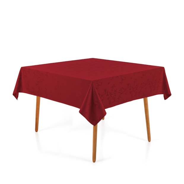 Toalha de Mesa Quadrada Karsten Celebra Easy Wash Veríssimo 8 Lugares 2,20m x 2,20m