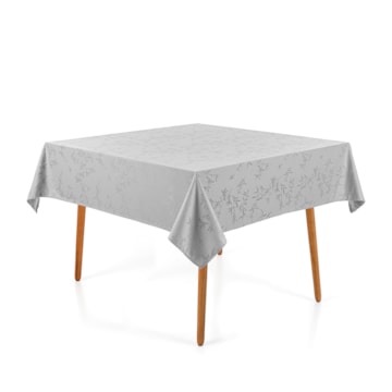 Toalha de Mesa Quadrada Karsten Celebra Easy Wash Veríssimo 8 Lugares 2,20m x 2,20m