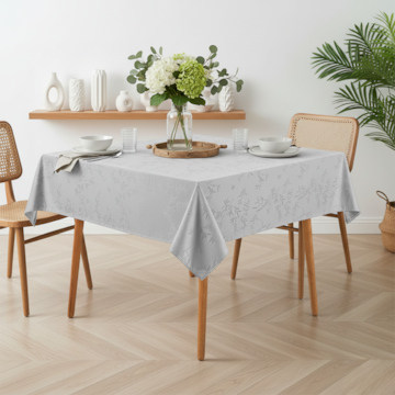 Toalha de Mesa Quadrada Karsten Celebra Easy Wash Veríssimo 8 Lugares 2,20m x 2,20m