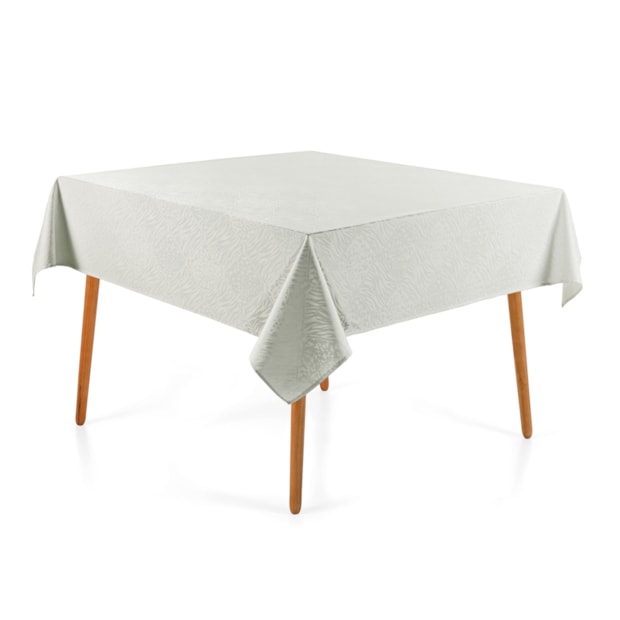 Toalha de Mesa Quadrada Karsten Celebra Savana Lava Fácil 8 Lugares 1,80m x 1,80m