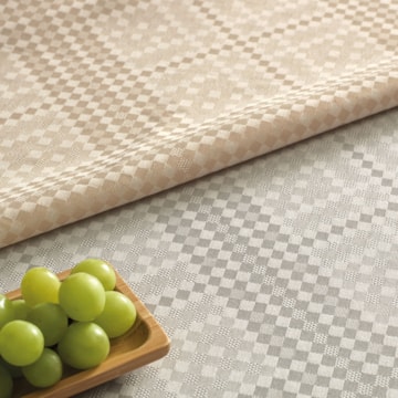 Toalha de Mesa Quadrada Karsten Jacquard Sempre Limpa Beamon 8 Lugares 1,80m x 1,80m