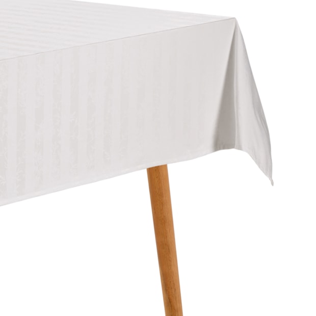 Toalha de Mesa Quadrada Karsten Jacquard Sempre Limpa Campestre 8 Lugares 1,80m x 1,80m