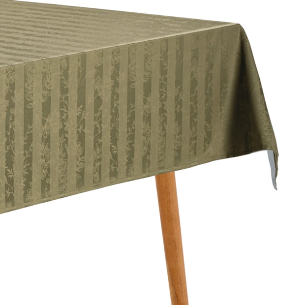 Toalha de Mesa Quadrada Karsten Jacquard Sempre Limpa Campestre 8 Lugares 1,80m x 1,80m