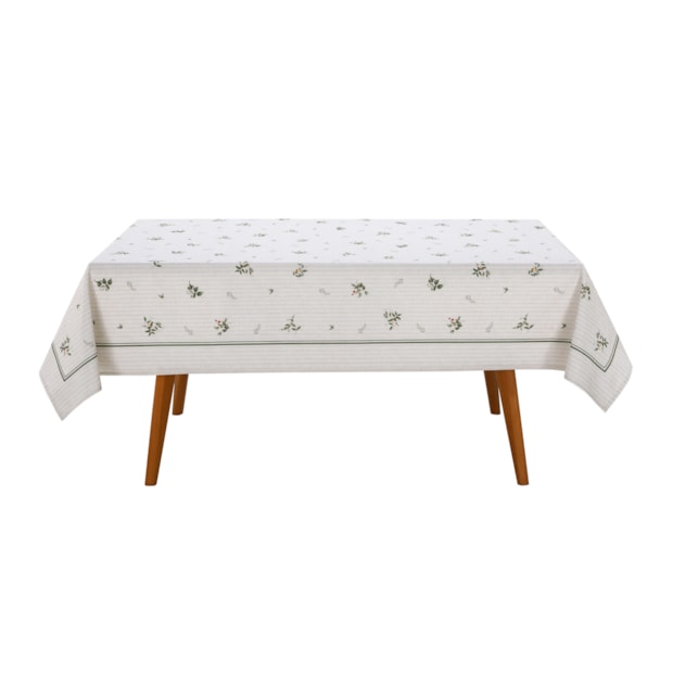 Toalha de Mesa Retangular Dohler Clean Amélia 6 Lugares 1,40m x 2,10m