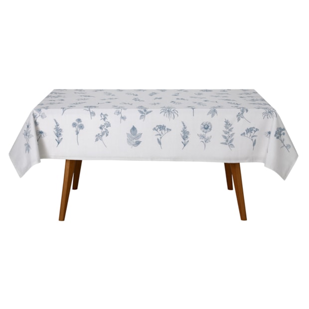 Toalha de Mesa Retangular Dohler Clean Ciana 6 Lugares 1,40m x 2,10m